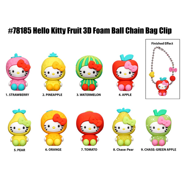 Hello Kitty Mystery Figural Bag Clip - The Pink a la Mode