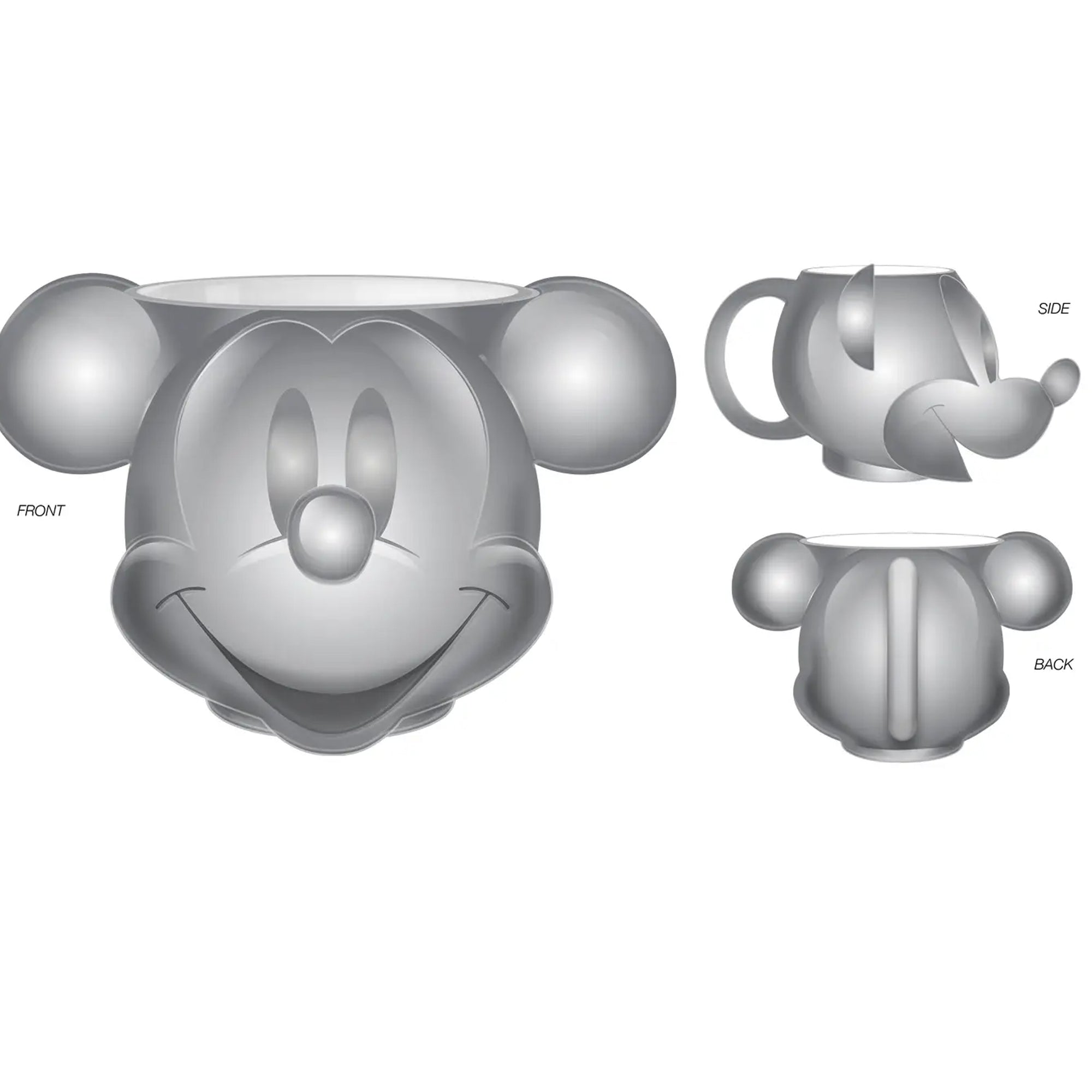 Mickey Mouse Disney Pose 4-Pack 15oz Color Changing Cups 