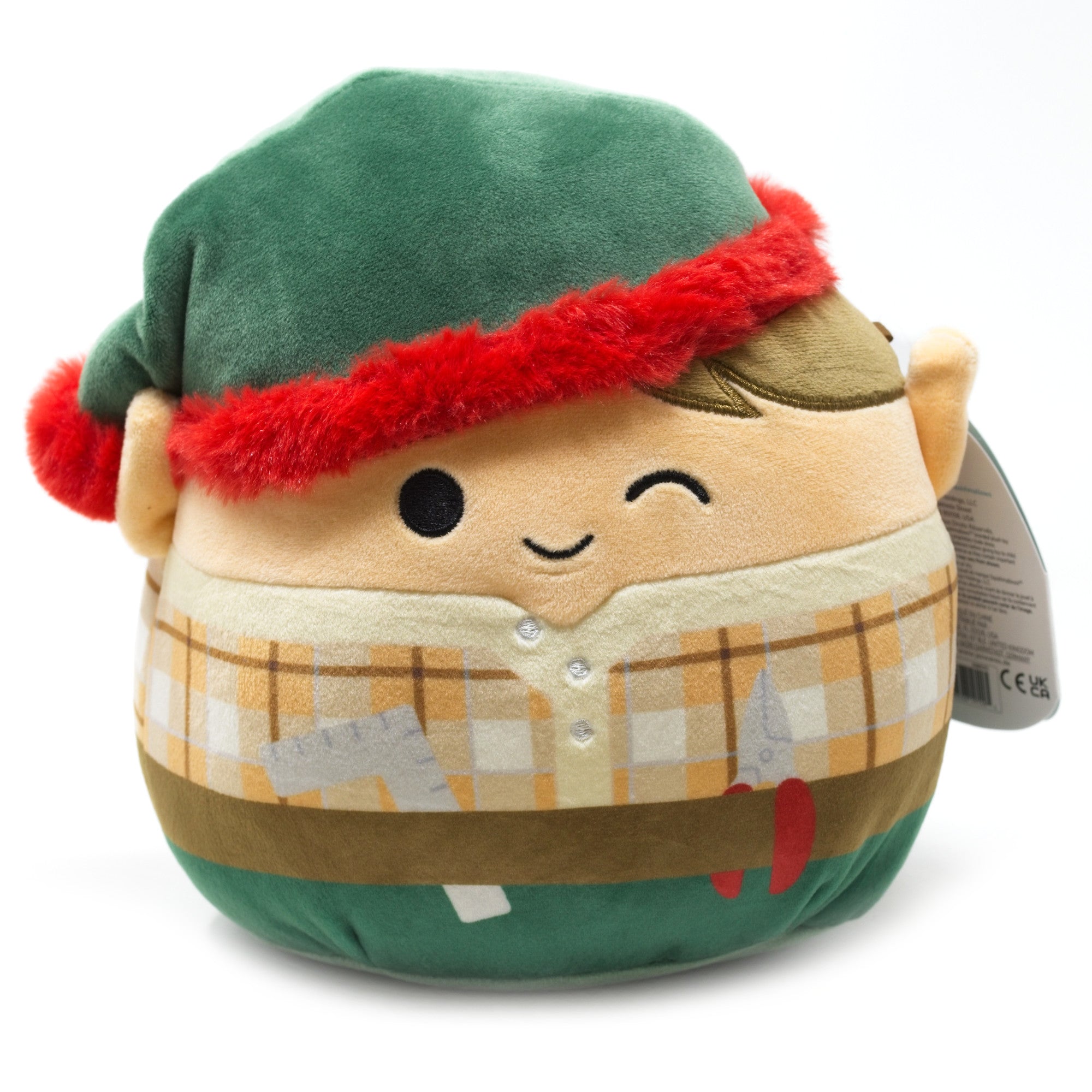 Squishmallows Jordan The Gingerbread Holiday Plush Toy - 12 in