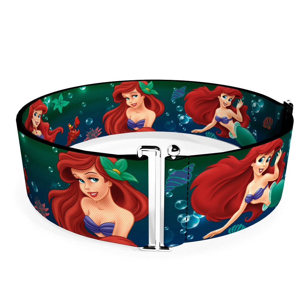 Cinch Waist Belt - Ariel Poses W Flounder Green Blue Fade – The Pink A 