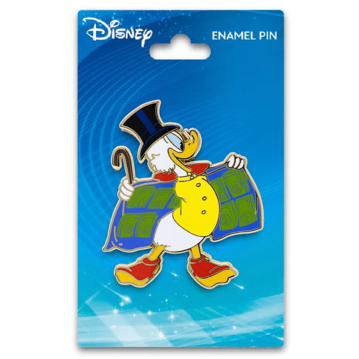 Disney Scrooge Mcduck 2.25" Collectible Pin