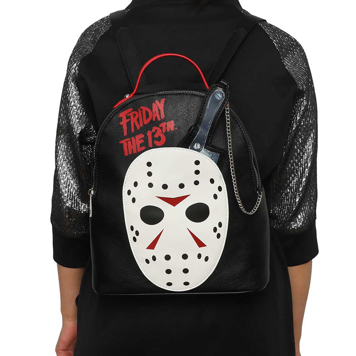 Friday the 13th Jason Mini Backpack with Knife Purse