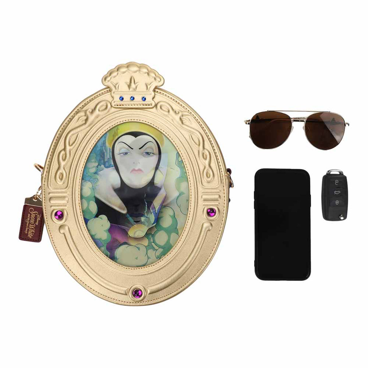 Disney Snow White Magic Mirror Crossbody Bag