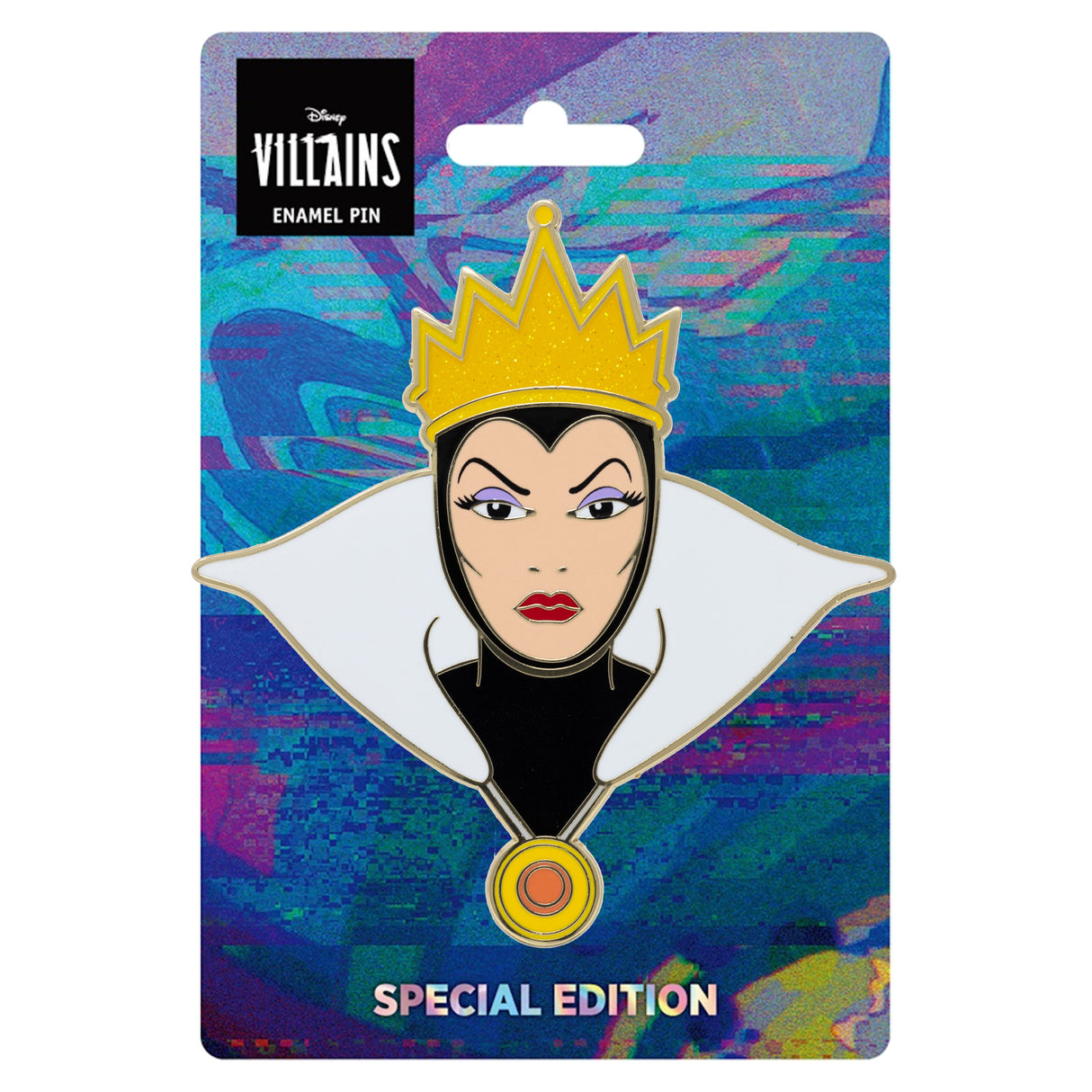 Disney Villains Snow White Evil Queen Portrait Series 3" Collectible Pin Special Edition 300 - PREORDER