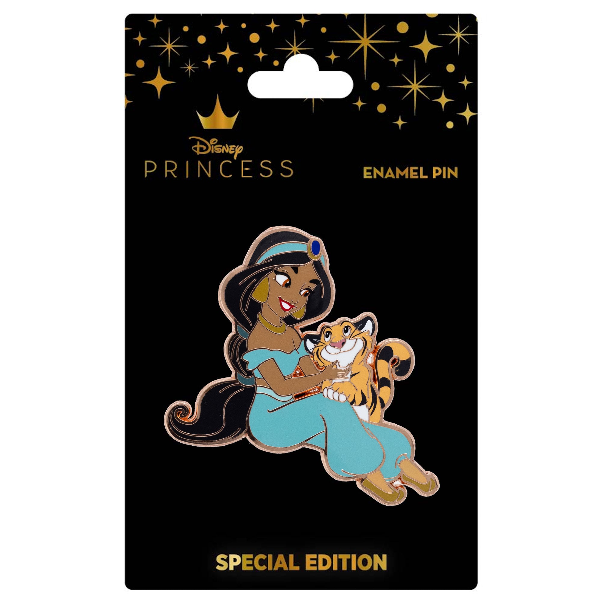 Disney Princess and Sidekicks Series Jasmine and Rajah 2.25" Special Edition 1000 Pin - NEW RELEASE