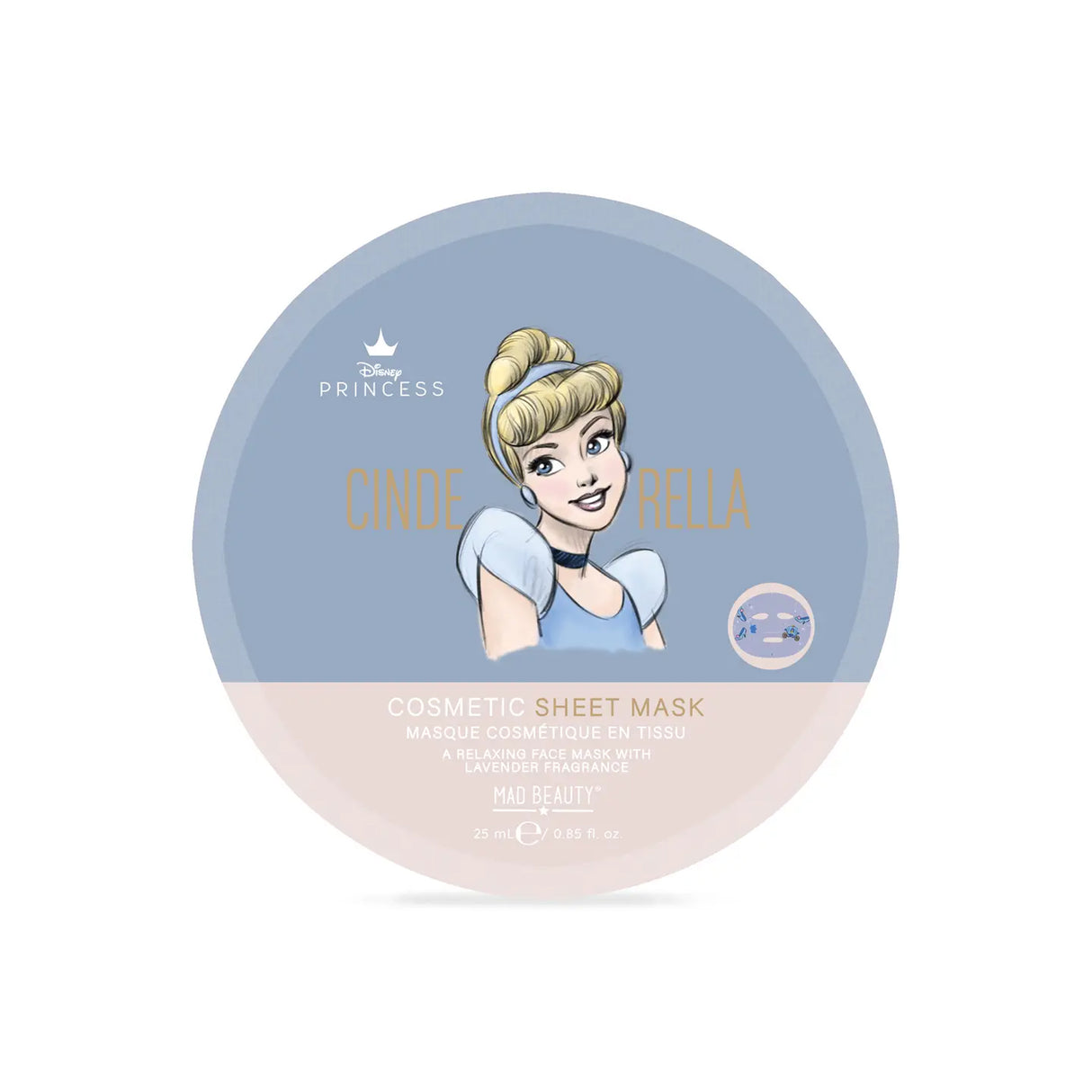 Disney Pure Princess Cinderella Cosmetic Sheet Mask