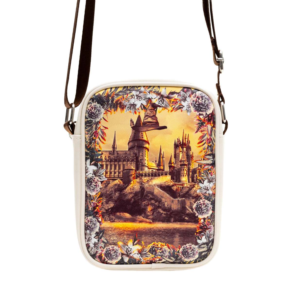 Harry Potter Hogwarts Floral Fantasy Crossbody Bag