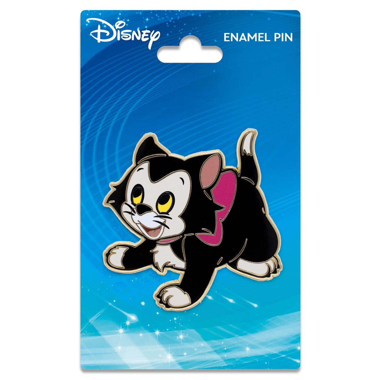 Disney Figaro with Bow 2.25" Collectible Pin - NEW RELEASE