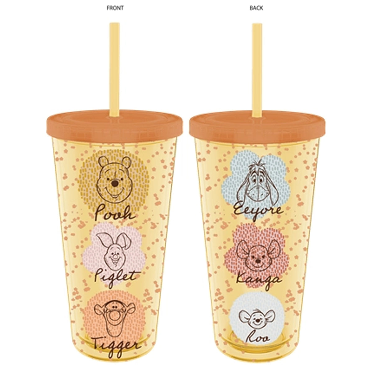 Winnie the Pooh Character Faces 32oz Confetti Cold Cup