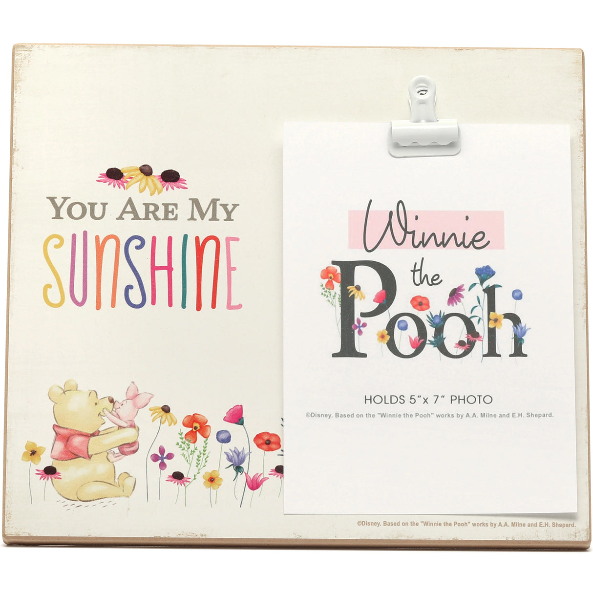 Disney Winnie the Pooh -You Are My Sunshine Photo Clip Frame