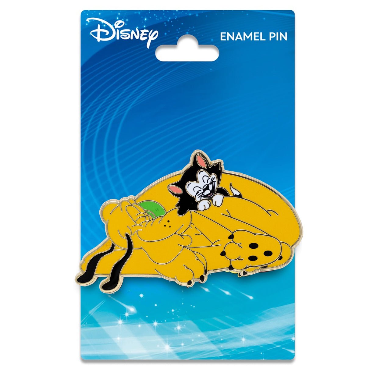 Disney Pluto and Figaro 2.25" Collectible Pin - NEW RELEASE