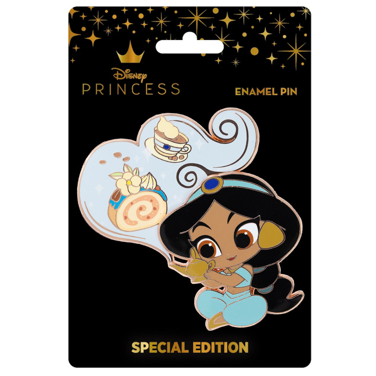 Disney Cutie Princess & Food Series 3" Collectible Pin on Pin Special Edition 400 - PREORDER