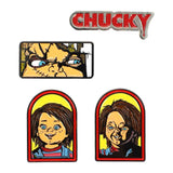 Chucky Good Guys 4 Piece Pin Set