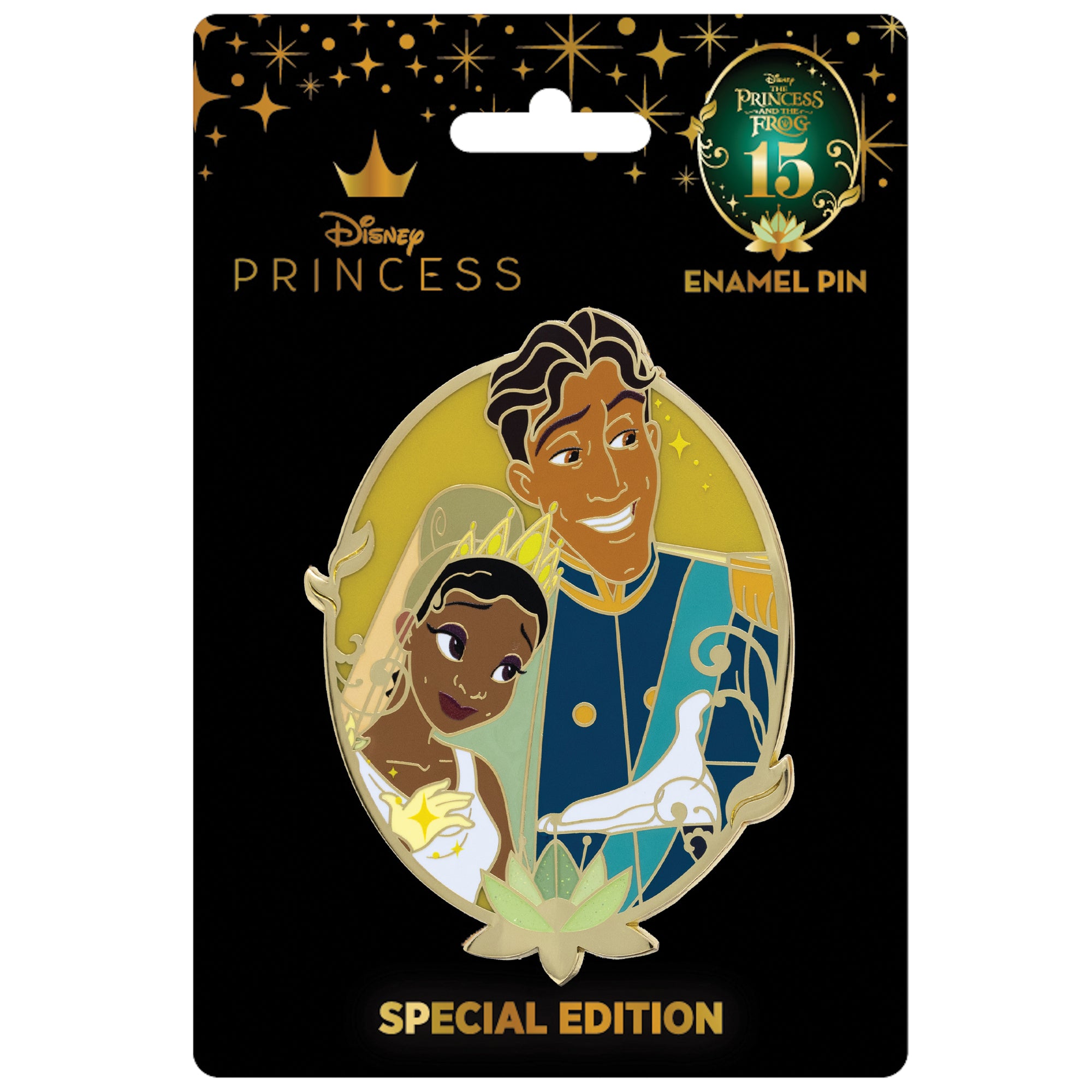 Disney Princess and the Frog 15th Anniversary Wedding Collectible Pin Special Edition 300 - NEW RELEASE