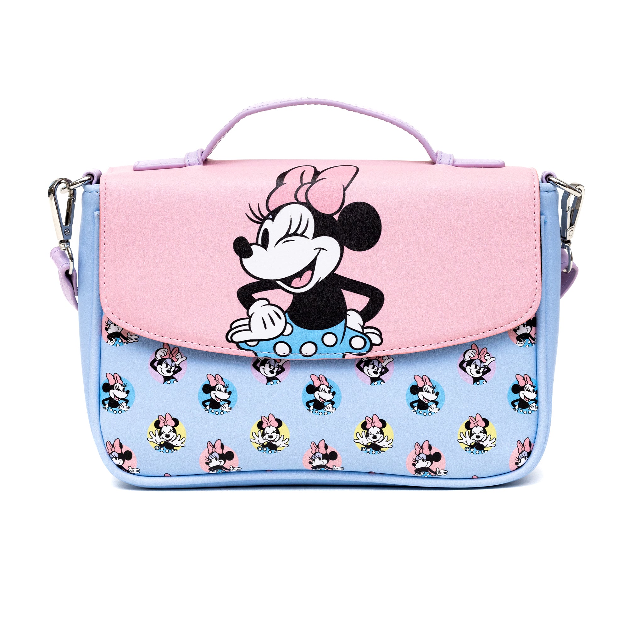 Disney Minnie Mouse Rocks the Polka Dots Crossbody Bag