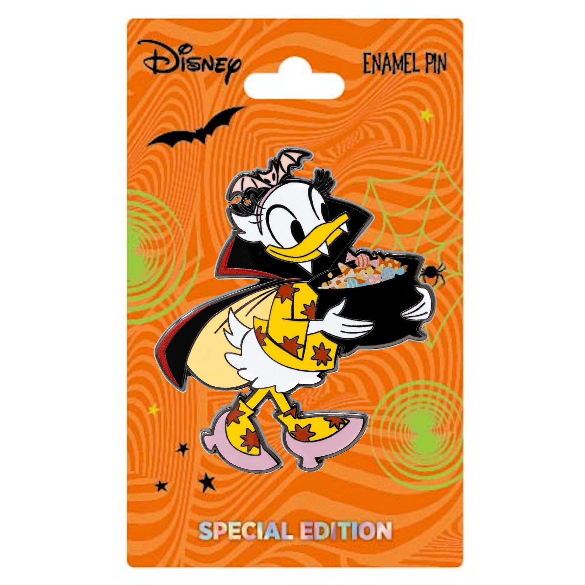 Disney Vampire Daisy Duck 2.5" Collectible Pin Special Edition 300