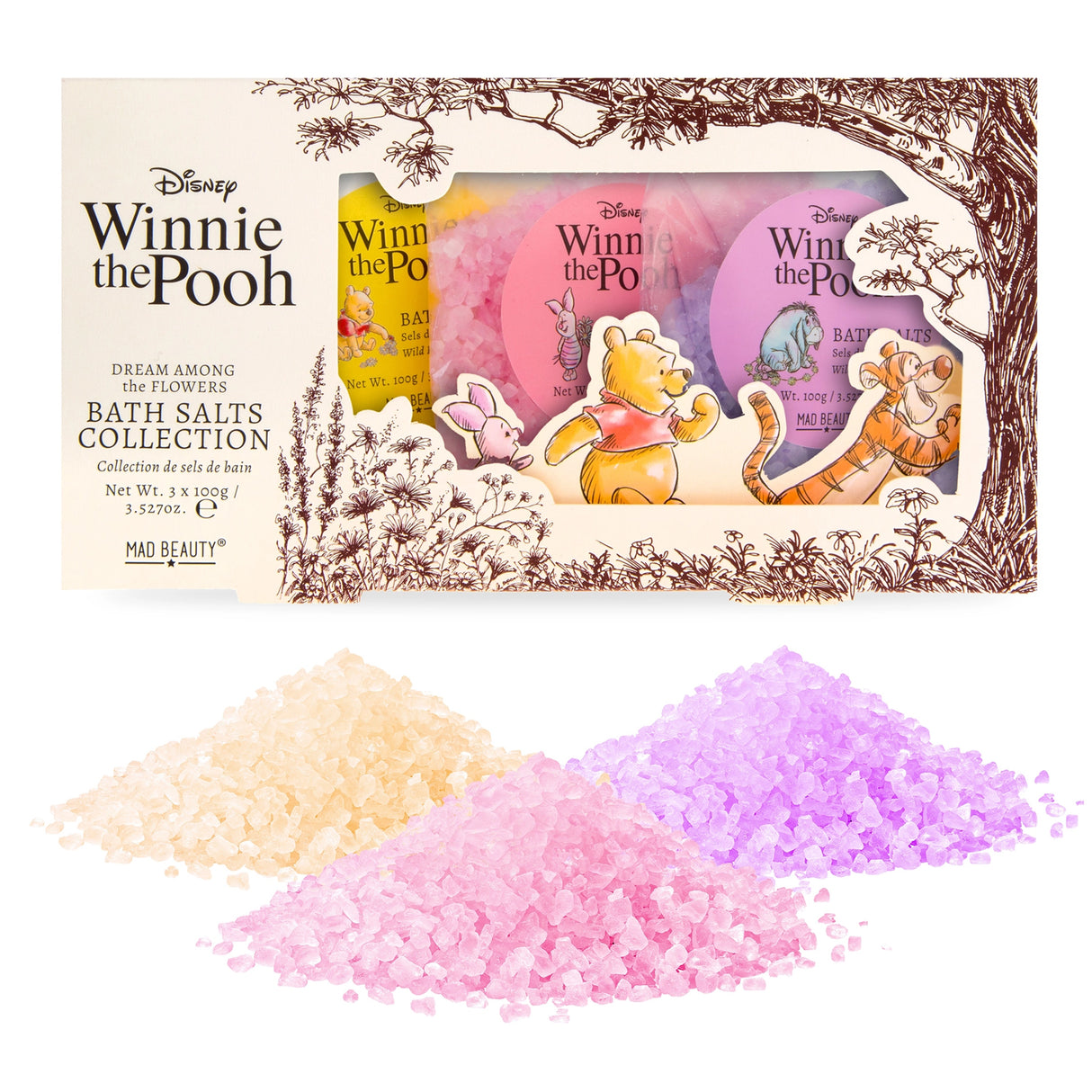 Winnie the Pooh Bath Salt Trio