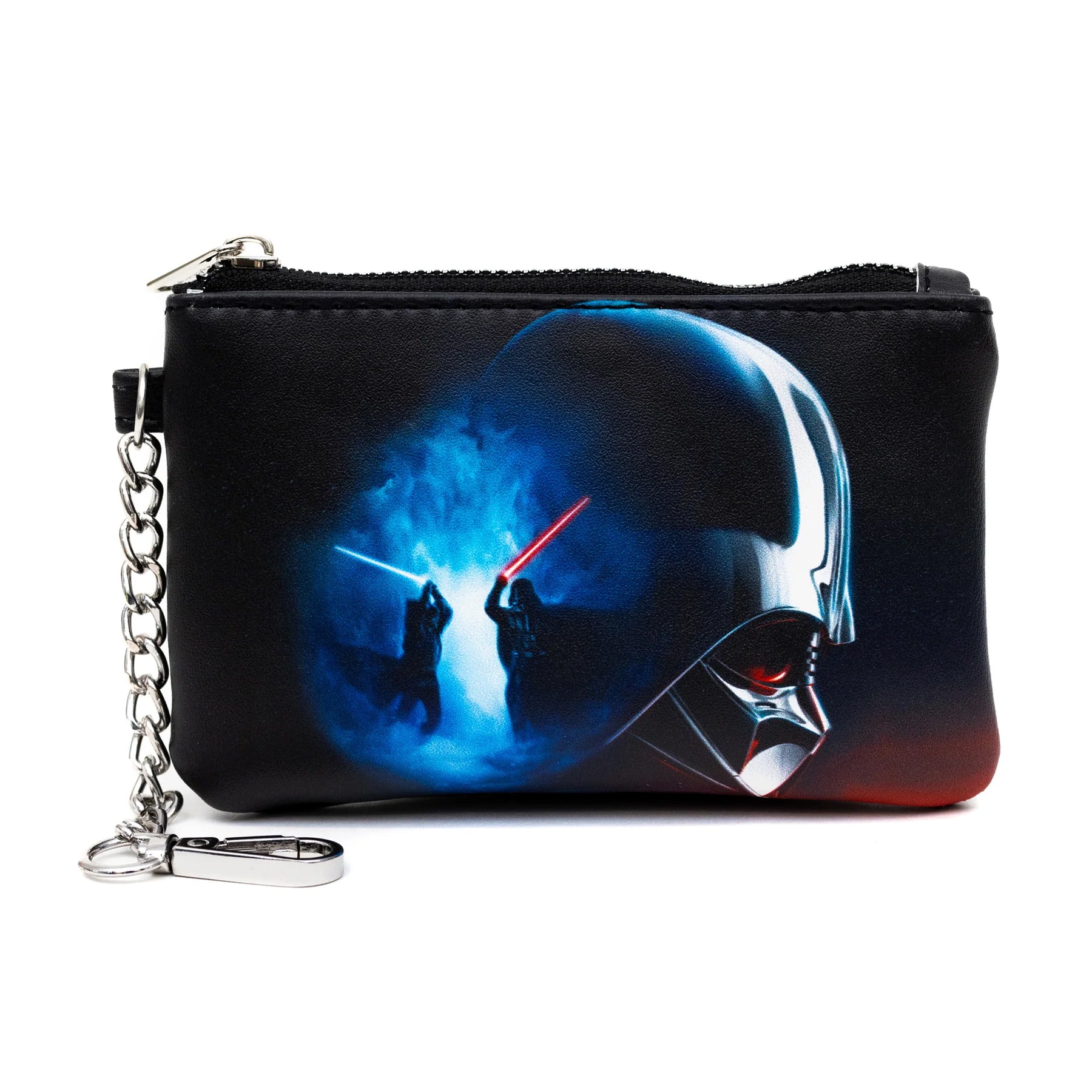 Star Wars Darth Vader & Obi-Wan Kenobi Final Battle ID Card Holder Wallet Keychain