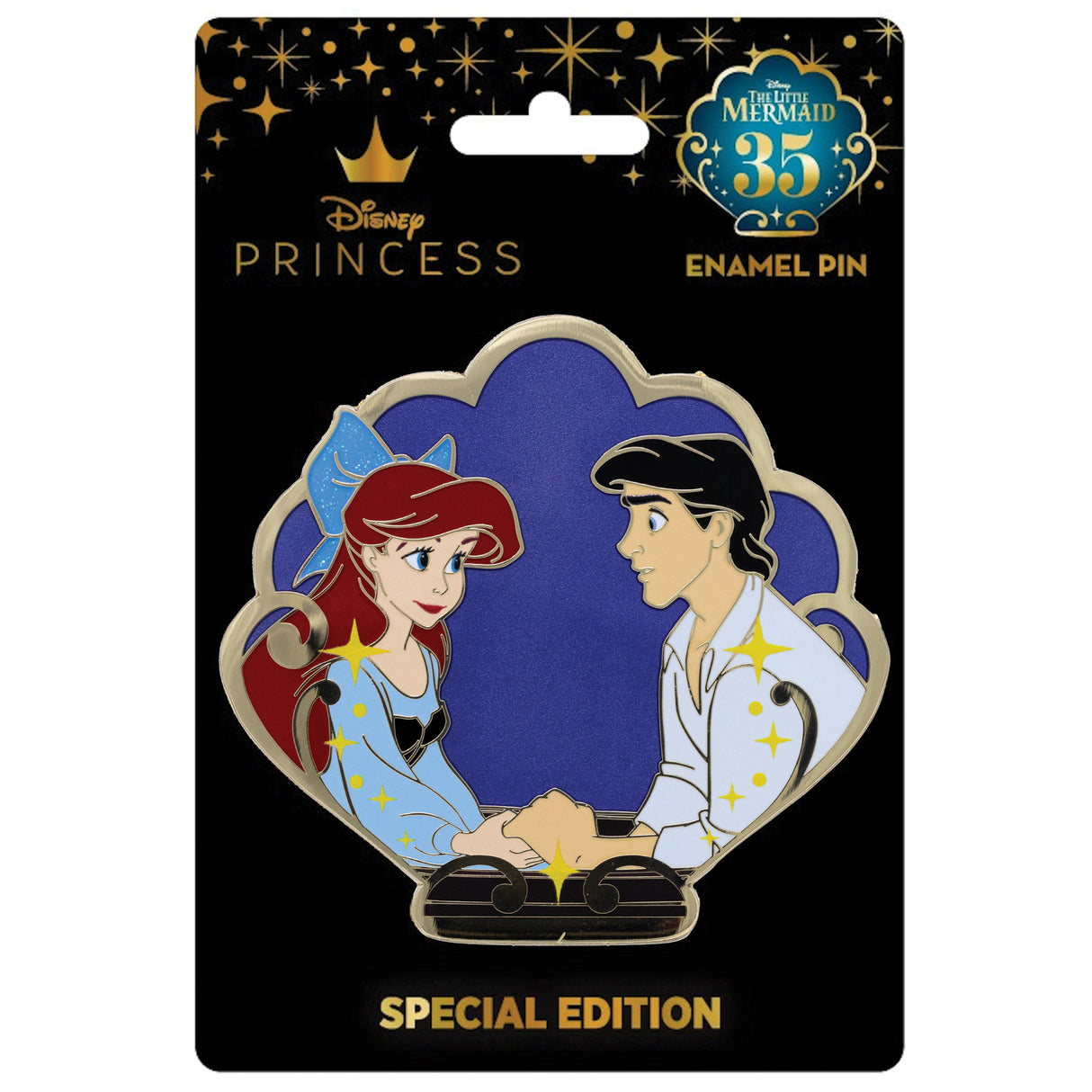 Disney The Little Mermaid 35th Anniversary Kiss the Girl Collectible Pin Special Edition 300 - PREORDER