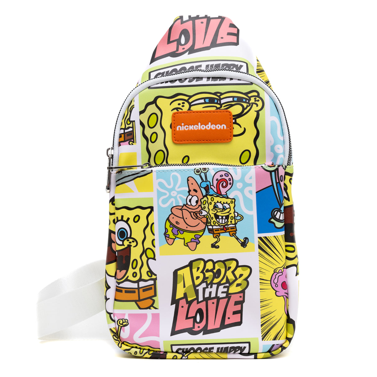 Nickelodeon SpongeBob SquarePants and Friends Crossbody Sling Bag