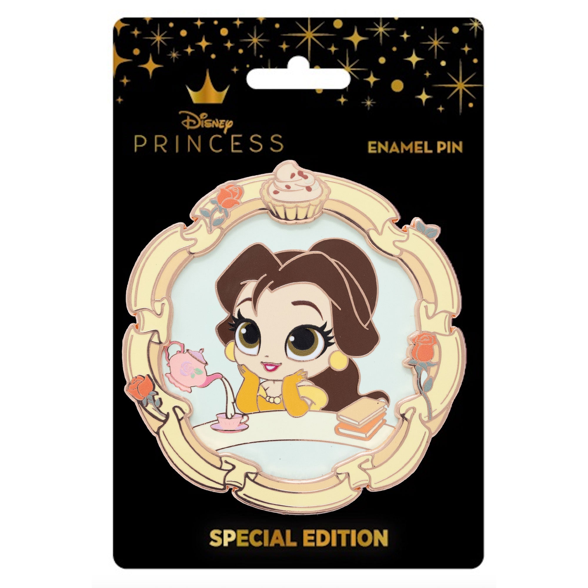 Disney Cutie Princess & Food Series 3" Collectible Pin on Pin Special Edition 400 - PREORDER