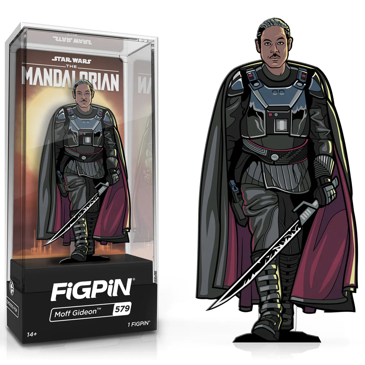 Star Wars The Mandalorian Moff Gideon 3" Collectible Pin #579