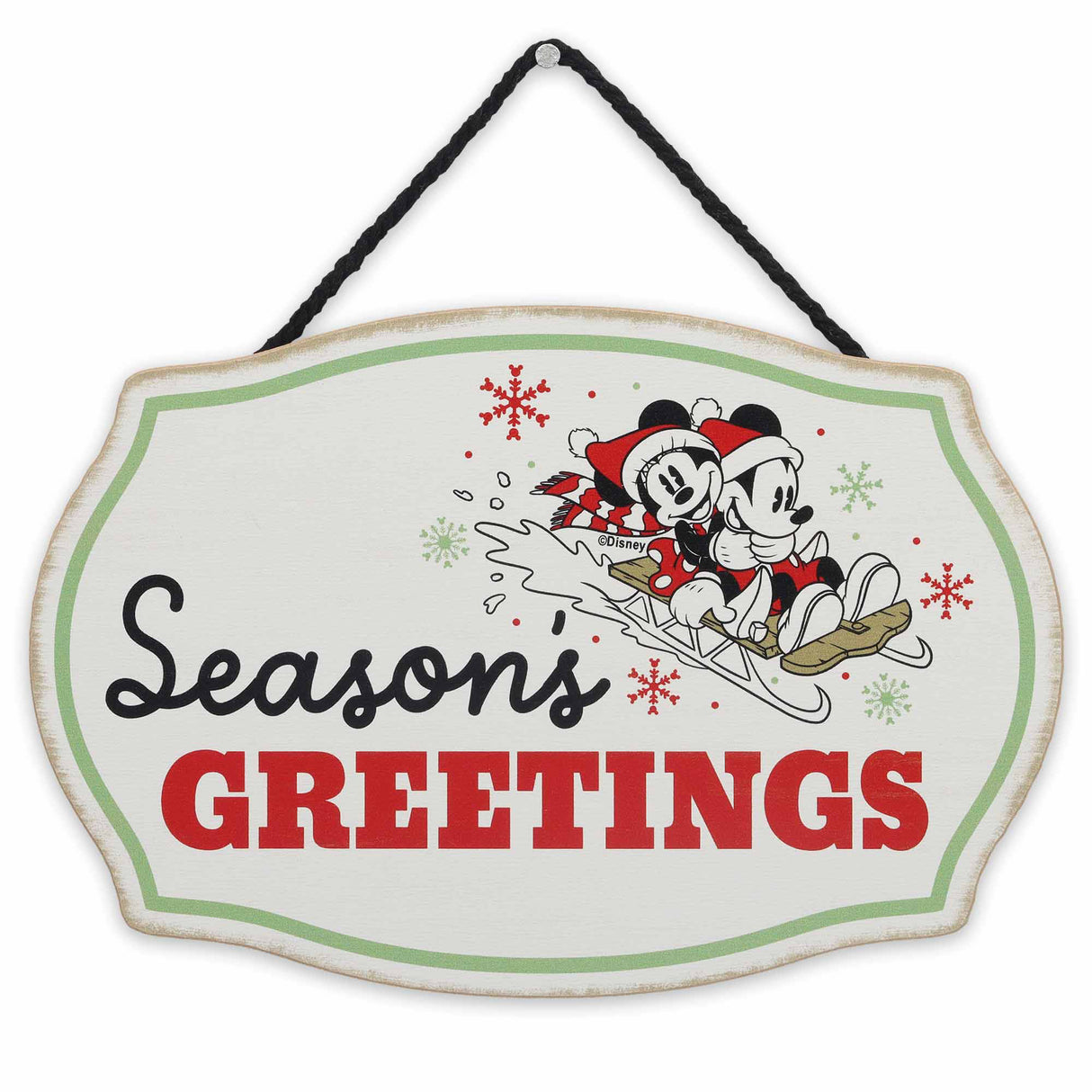 Disney Mickey & Minnie Mouse Christmas Hanging Decor