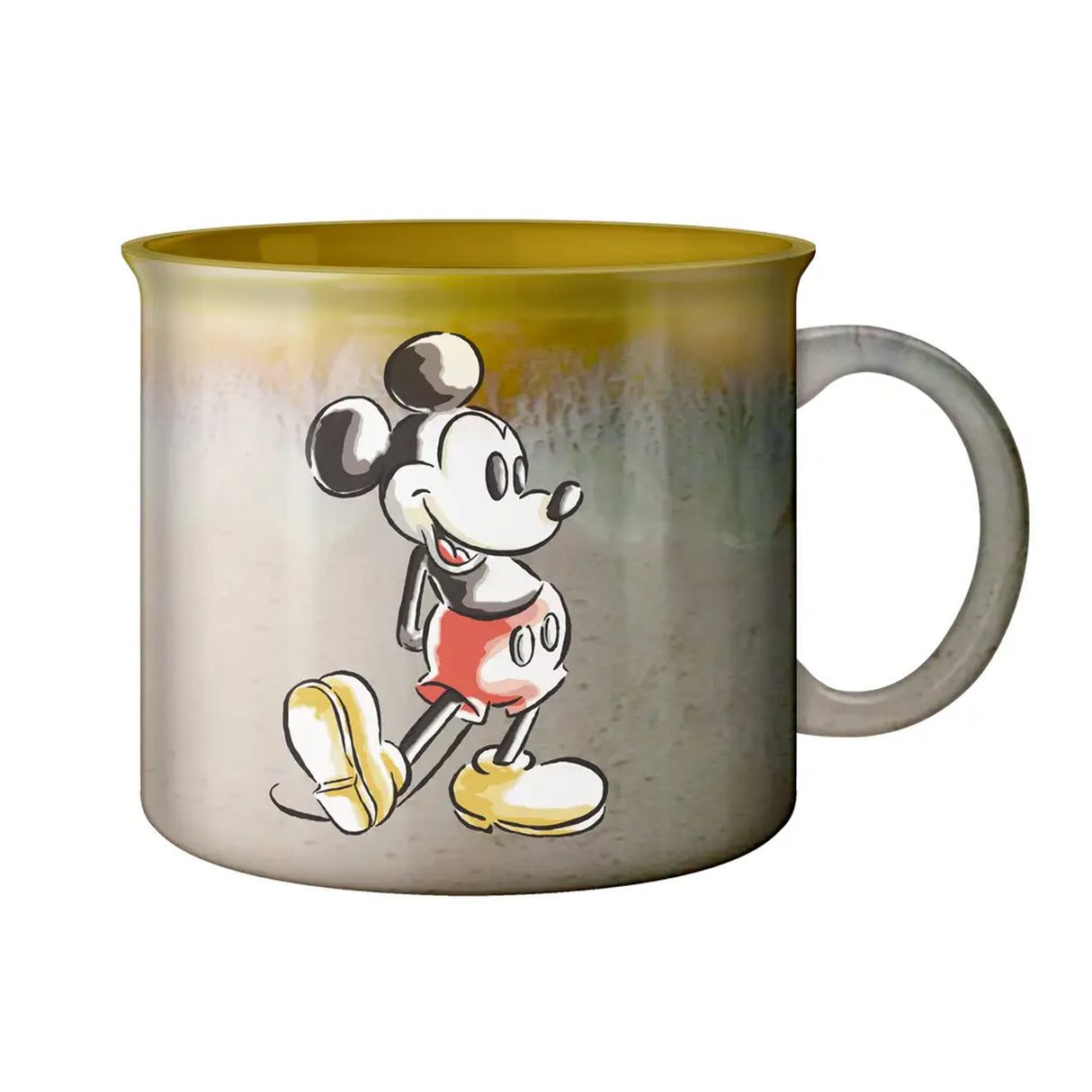 Disney Mickey Mouse Reactive Glaze 20oz Ceramic Camper Mug