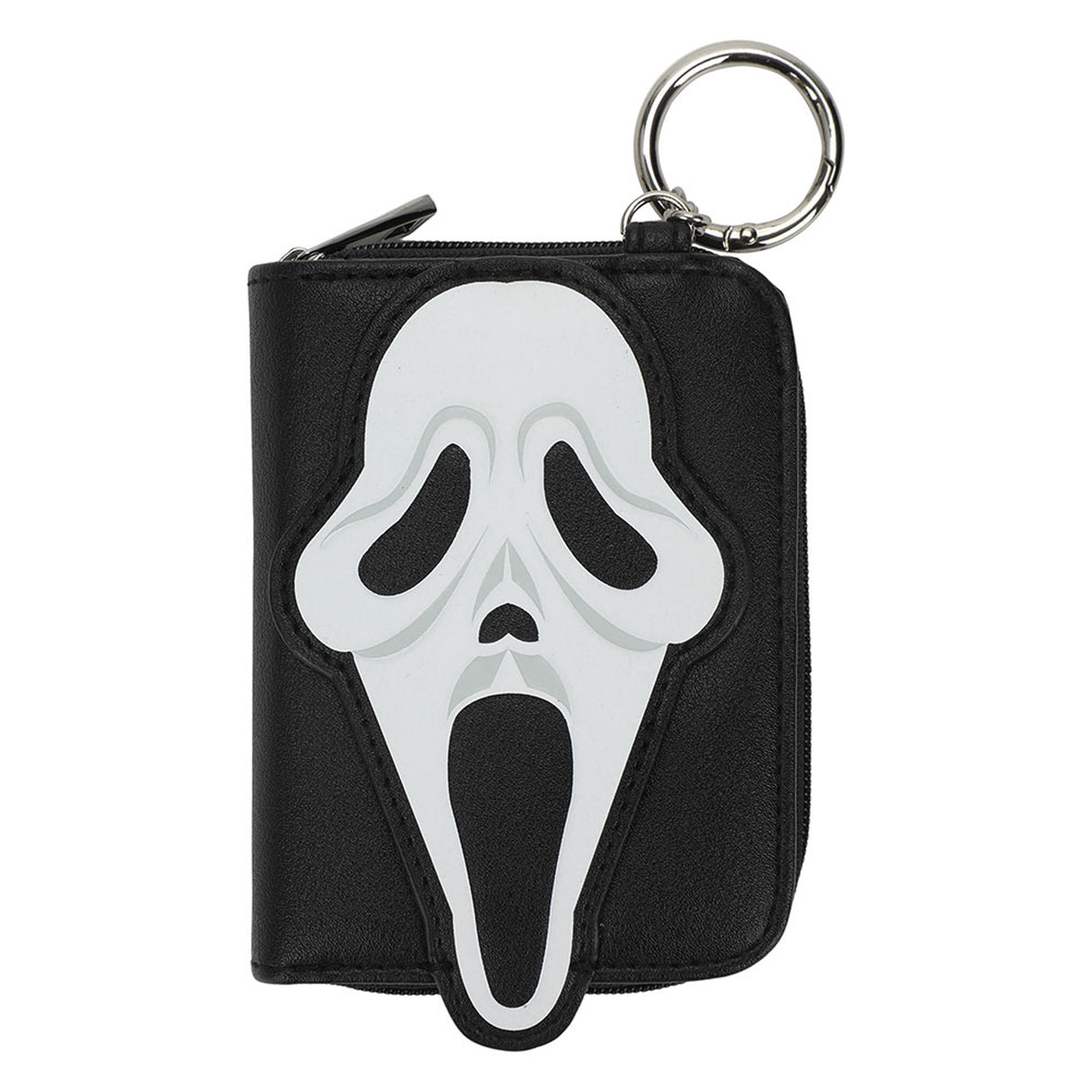 Ghostface Scream Keychain Wallet