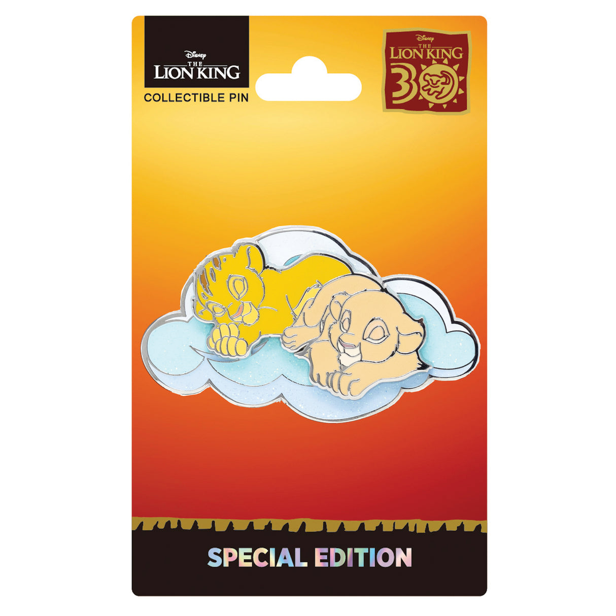 Disney Dream Series Simba and Nala 2.25" Collectible Pin on Pin Special Edition 300