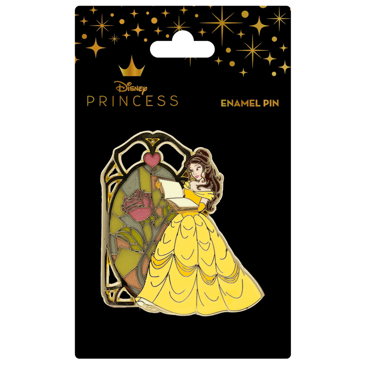 Disney Beauty and the Beast Belle Window 2.25" Collectible Pin - NEW RELEASE