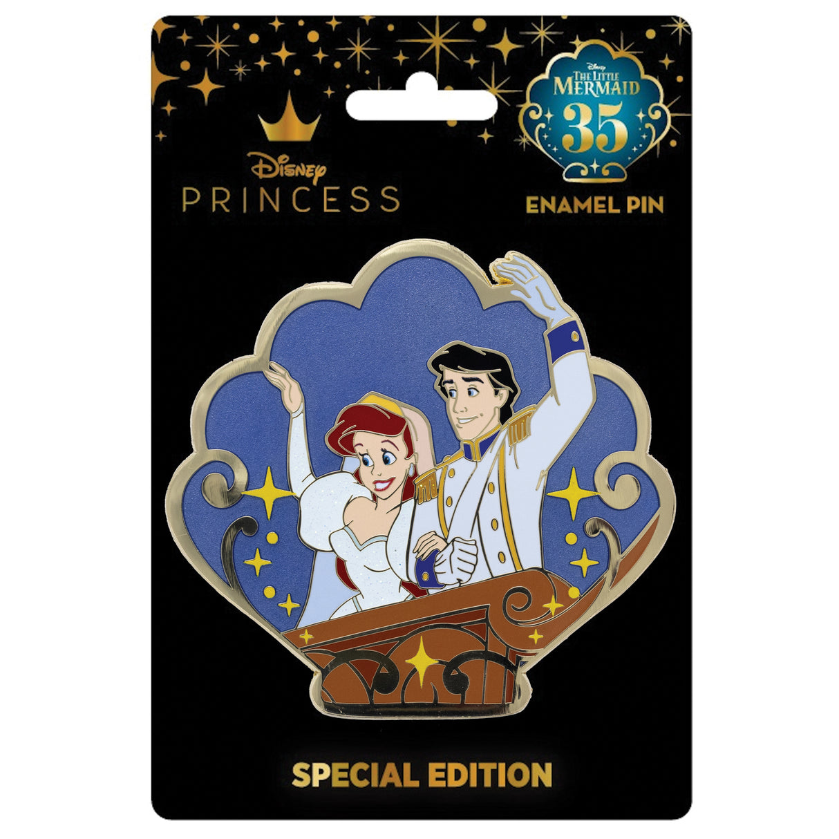 Disney The Little Mermaid 35th Anniversary Wedding Scene Collectible Pin Special Edition 300 - PREORDER