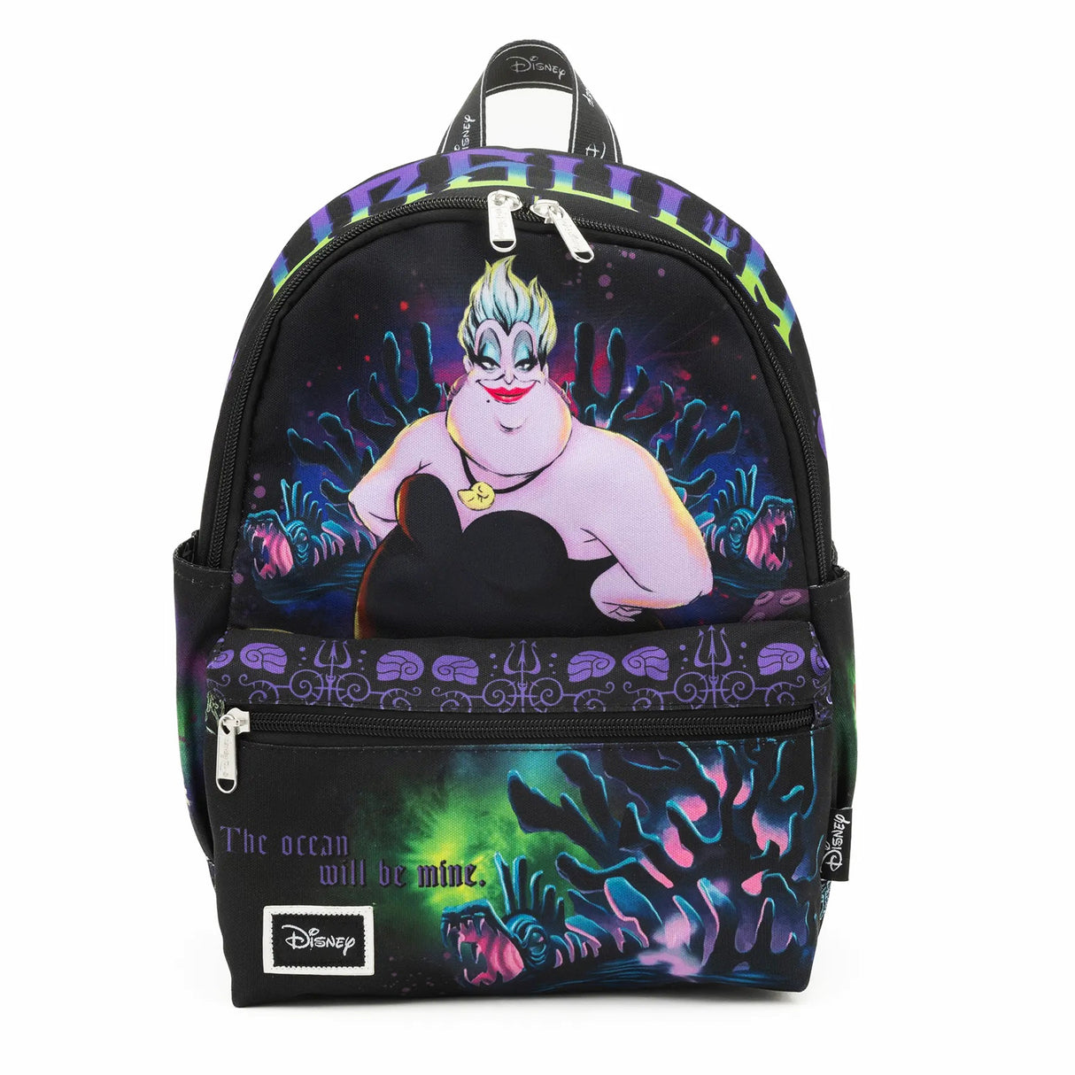 Disney The Little Mermaid Ursula Park Day Nylon Mini Backpack