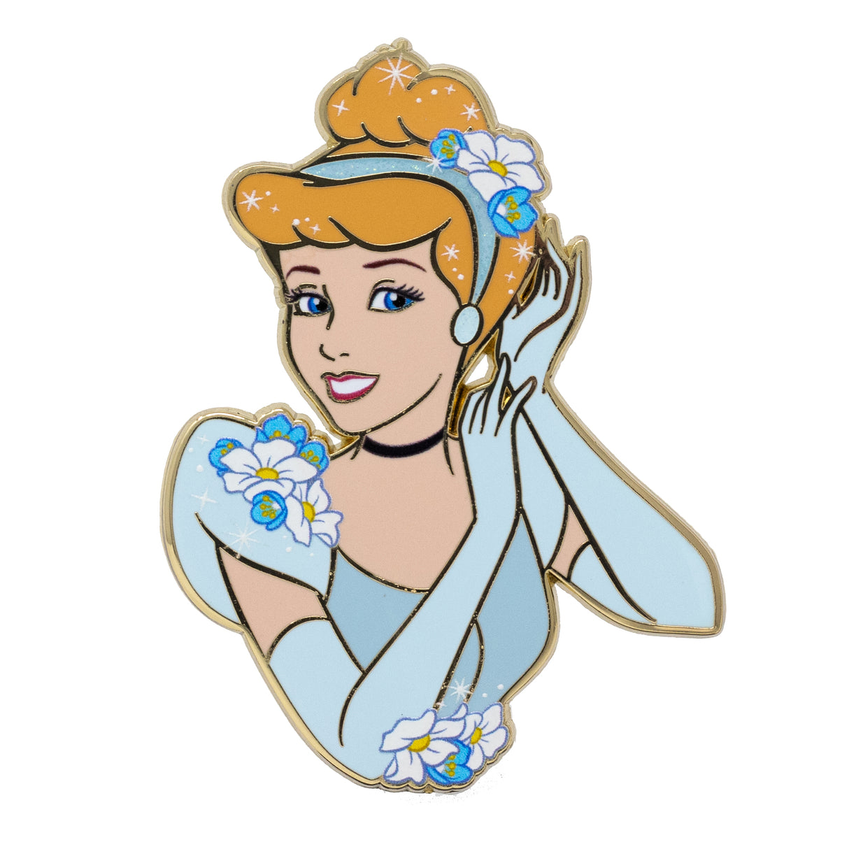 Disney Floral Princess Cinderella 2.5" Collectible Pin - NEW RELEASE