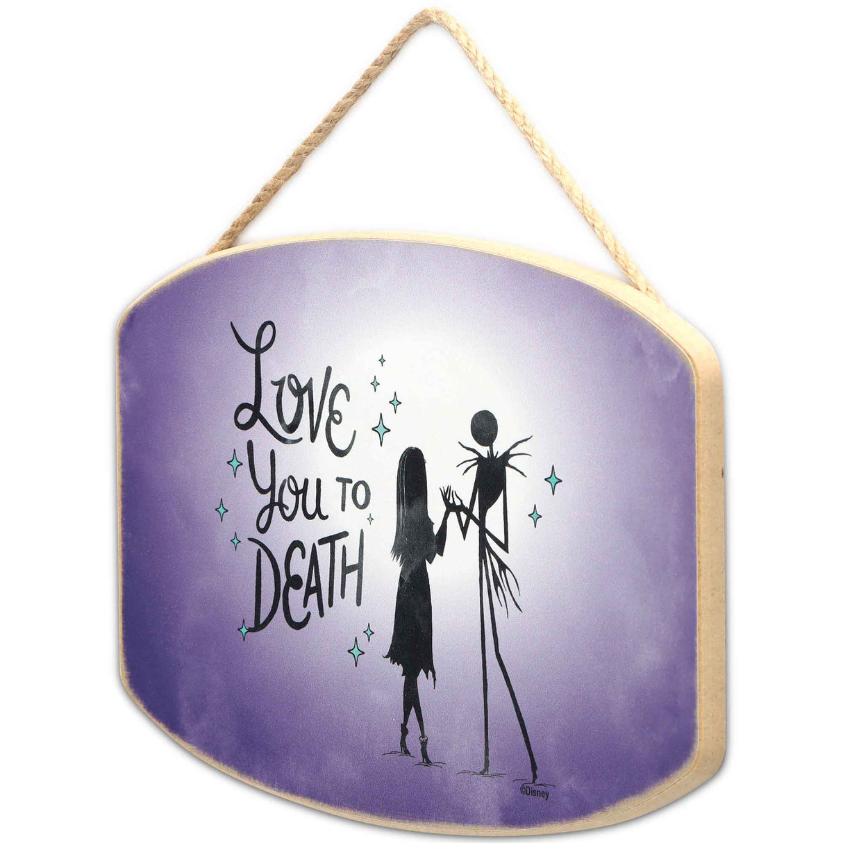 Nightmare Before Christmas Love You To Death Wall Decor