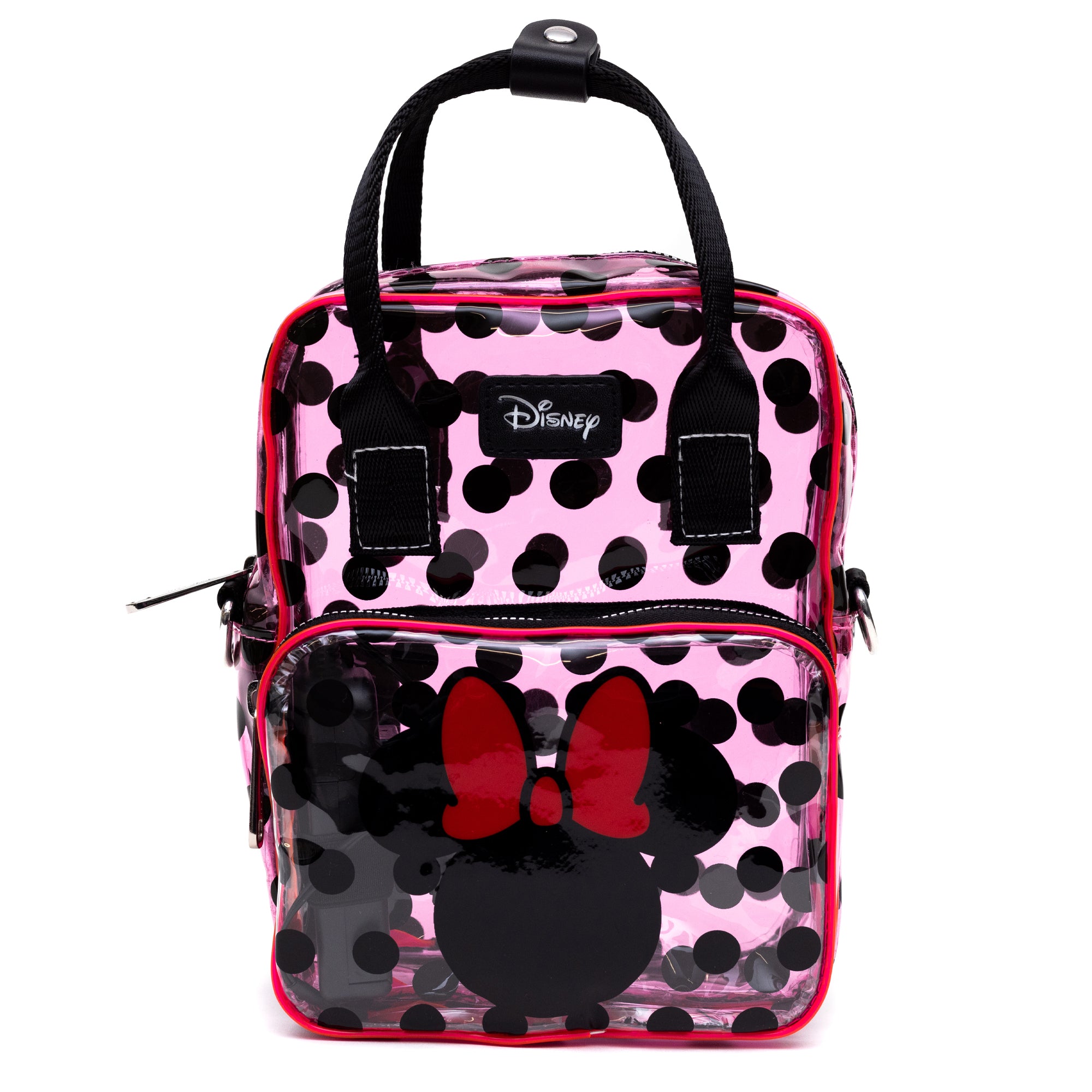 Disney LIGHT UP Minnie Mouse Clear LED Crossbody Bag