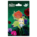 Disney Alice in Wonderland Red Rose 2" Collectible Pin