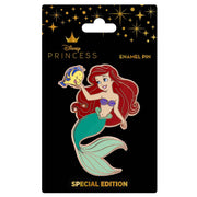 Disney Princess and Sidekicks Series Ariel and Flounder 2.25" Special Edition 1000 Pin - NEW RELEASE