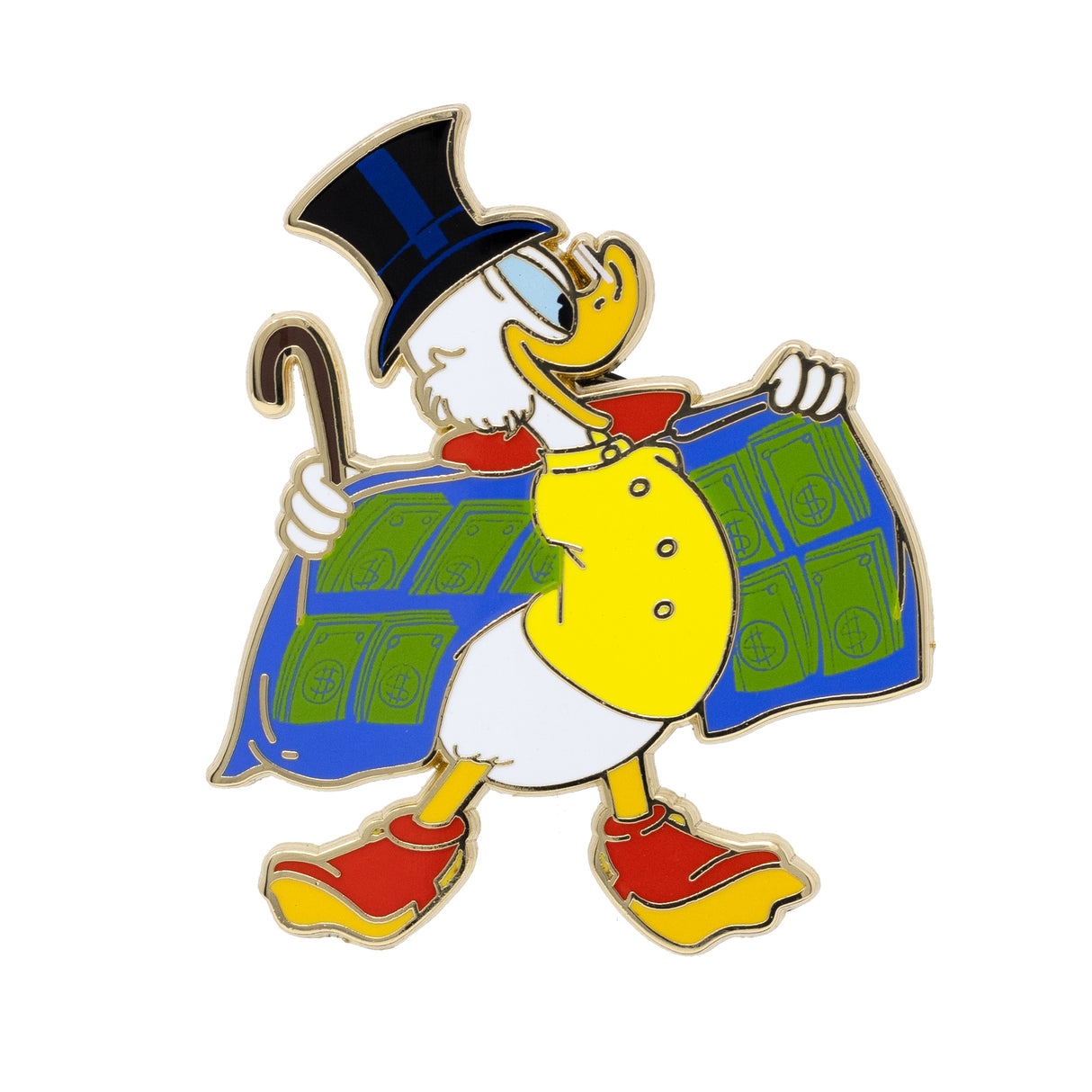 Disney Scrooge Mcduck 2.25" Collectible Pin