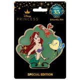 Disney The Little Mermaid 35th Anniversary Ariel with Sebastian and Flounder Collectible Pin Special Edition 300 - PREORDER