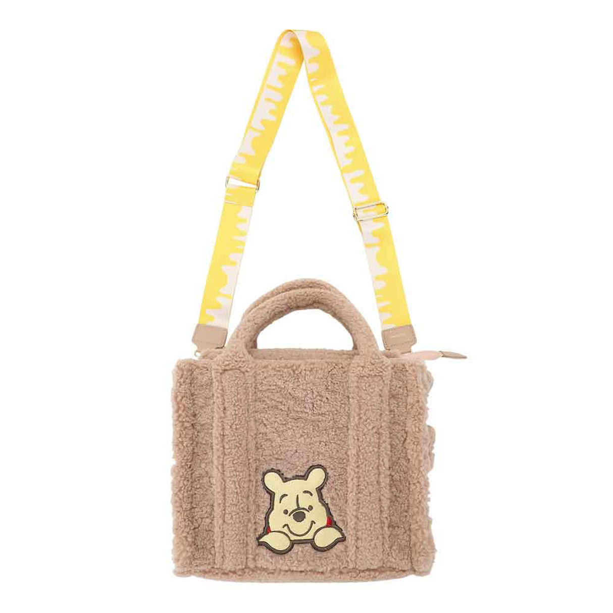 Disney Winnie the Pooh Sherpa Tote Crossbody Bag