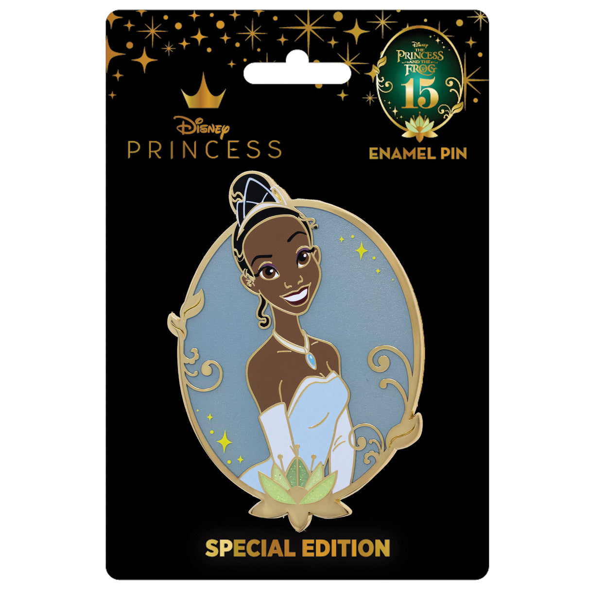 Disney Princess and the Frog 15th Anniversary Tiana Collectible Pin Special Edition 300 - PREORDER