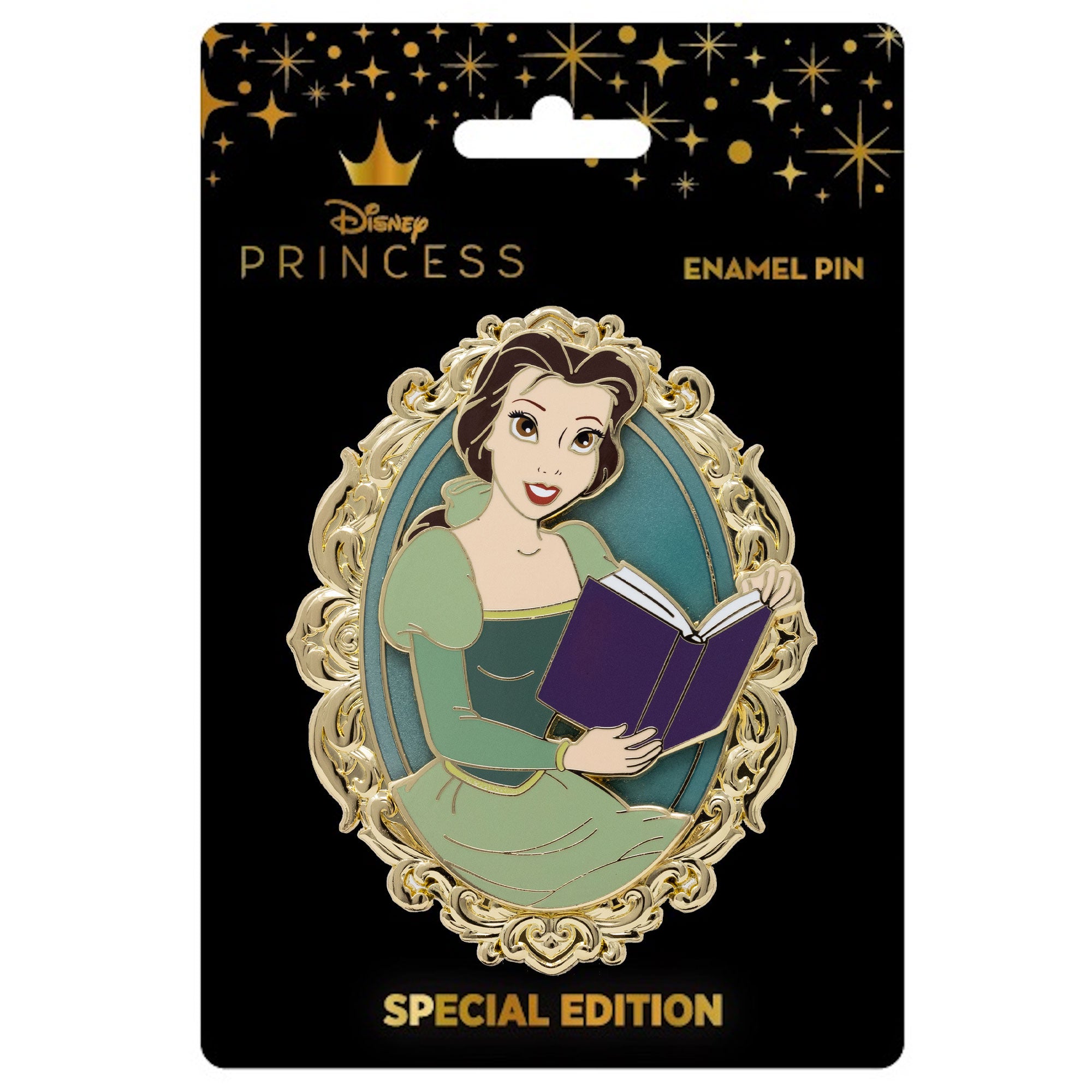 Disney Beauty and the Beast Library Belle Collectible Pin on Pin Special Edition 300 - PREORDER