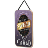 Harry Potter I Solemnly Swear Hanging Wood Wall Decor