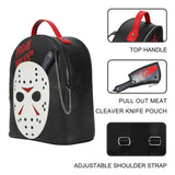 Friday the 13th Jason Mini Backpack with Knife Purse