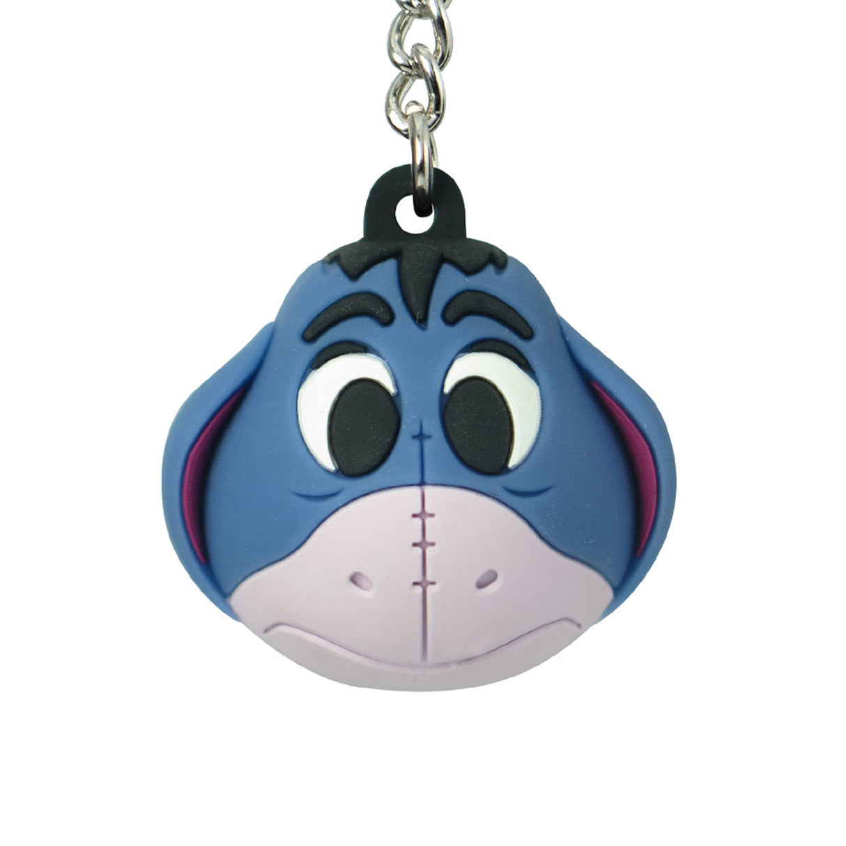 Disney Winnie the Pooh Eeyore Deluxe Icon Ball Keychain/Bag Charm