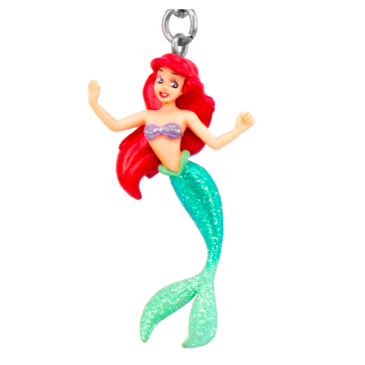 Princess Ariel PVC Figural Key Ring