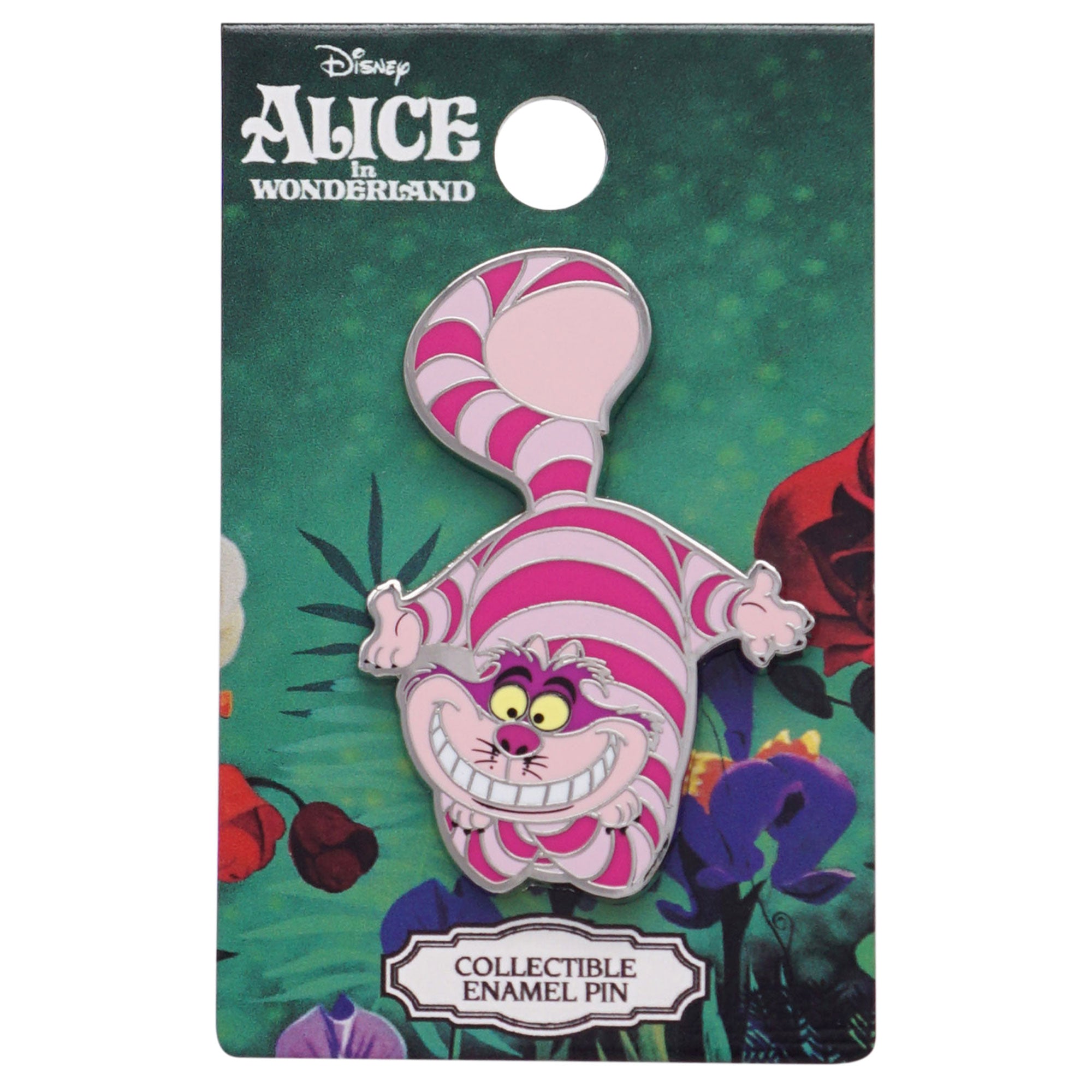 Disney Alice in Wonderland Cheshire Cat 1.75" Collectible Pin