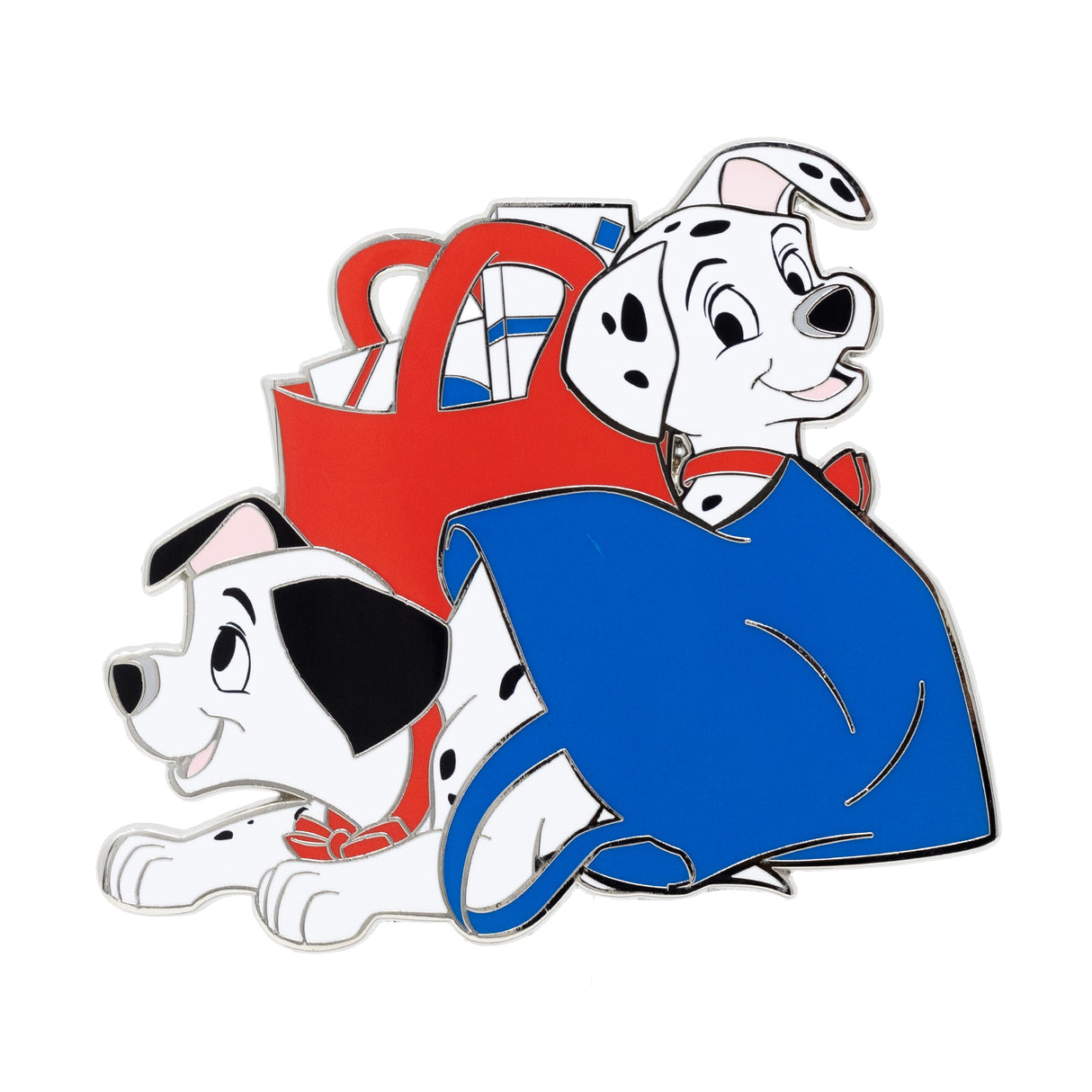 Disney 101 Dalmatians Seeing Spots Series - Special Delivery Dogs 3.5" Collectible Pin on Pin Special Edition 300