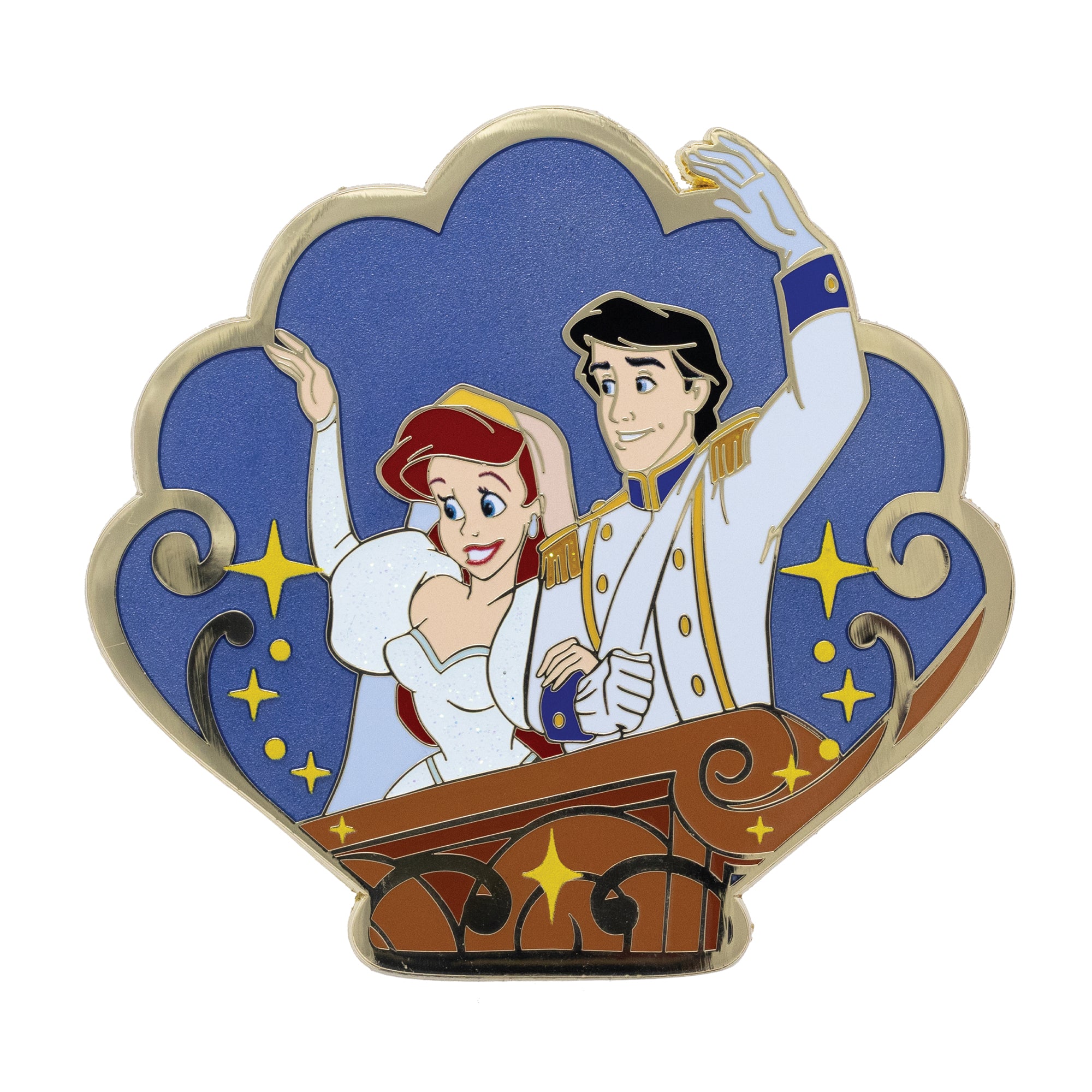 Disney The Little Mermaid 35th Anniversary Wedding Scene Collectible Pin Special Edition 300 - NEW RELEASE